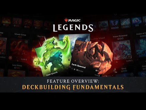 Magic: Legends Deckbuilding Video