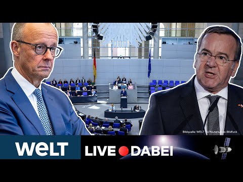 BUNDESTAG: Regierungserklärung von Kanzler Merz und umstrittener neuer Wehrdienst | LIVESTREAM