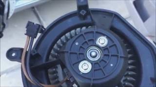 Mercedes E350 (2008) Blower Motor Replacement - W211