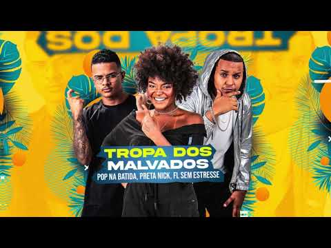 TROPA DOS MALVADOS -POP NA BATIDA - FL SEM EXTRESS - PRETA NICK