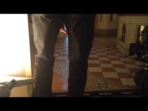 Il gatto "Levante" - backstage del film "Respiri"