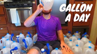 I Drank A Gallon Of Water A Day For 30 Days * AMAZING RESULTS *