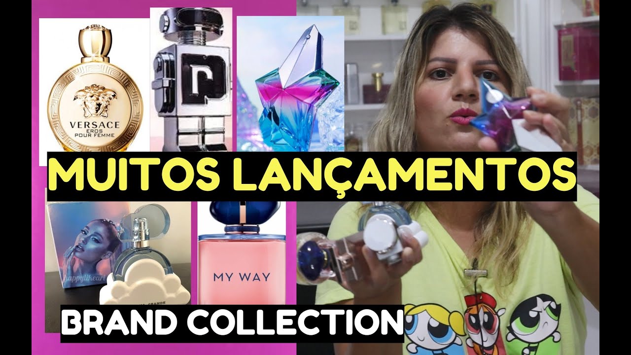 MUITOS LANÇAMENTOS DOS MELHORES PERFUMES DE GRIFE DA BRAND COLLECTION