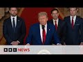 President Trump Says US Has Bombed Iran Nuclear Sites BBC News