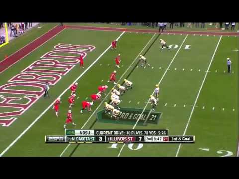 Carson Wentz vs Illinois State (2014 FCS Championship)