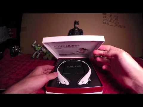 LG Tone Ultra [UNBOXING] (Wireless Stereo Headset HBS-800)