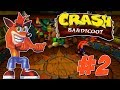 CRASH BANDICOOT #2 Primeiro Boss Papa Papu ...