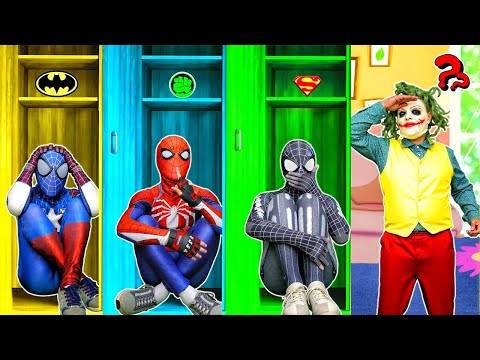 Joker dan Venom Melarikan Diri dari Spider-Man dan Deadpool