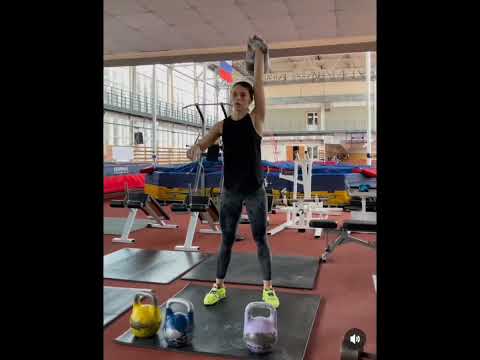 Ksenia Dedyukhina Kettlebell Snatch