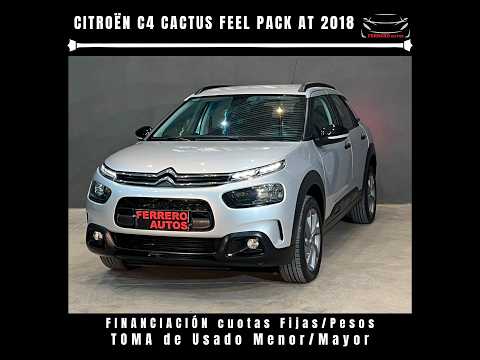 Se Vende: Citroën C4 Cactus Feel Pack AT 2018 - FERRERO Automotores Oncativo (Provincia de Córdoba)