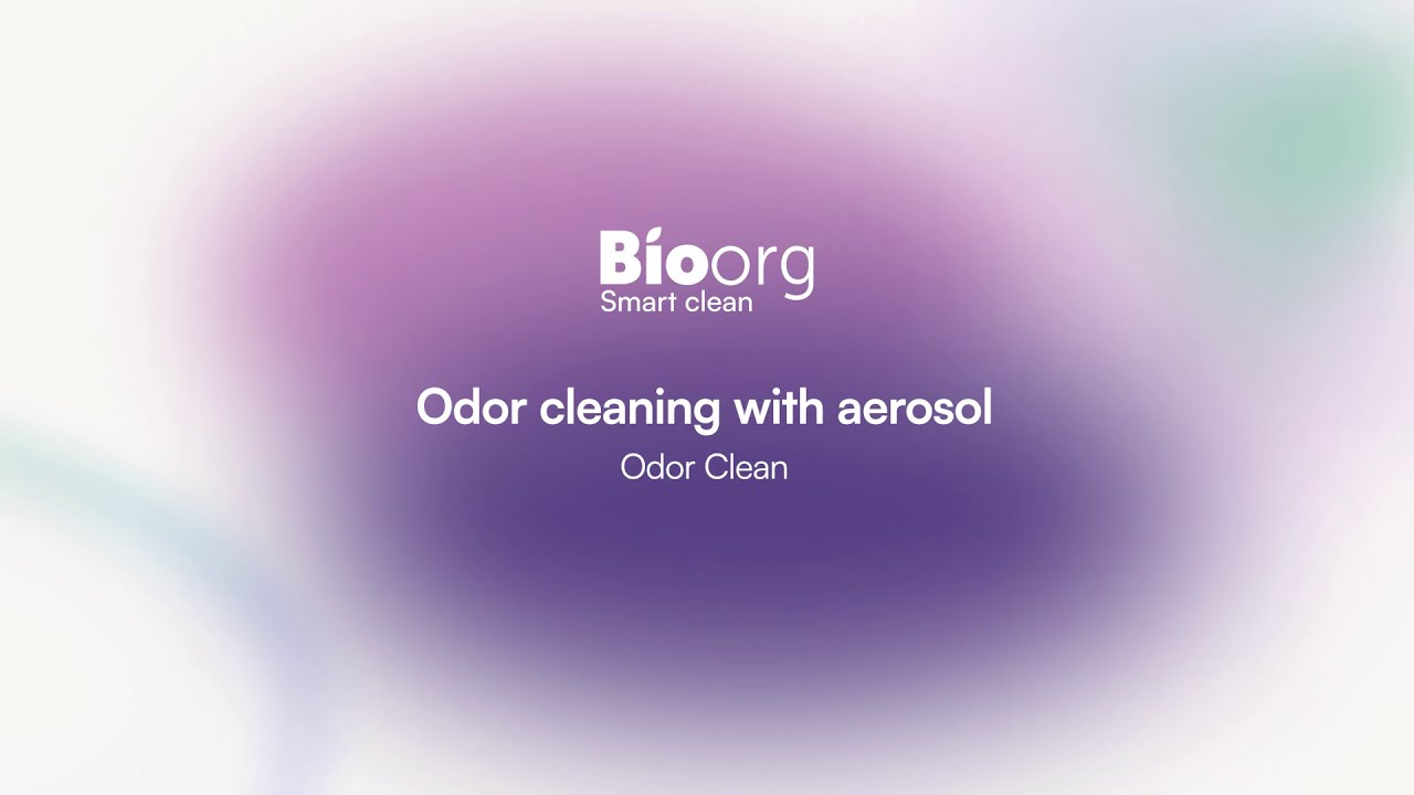 Odor cleaning with aerosol