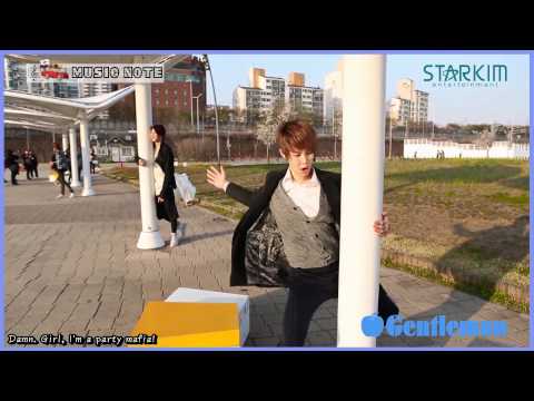 2013-04-23 Led apple Music Note #16/50►PSY - Gentleman [繁中+Eng+한글]