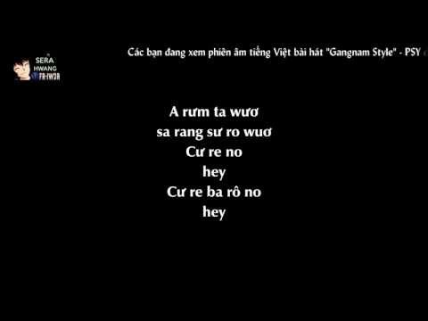[Phiên âm tiếng Việt][Lyrics Video] Gangnam Style - PSY