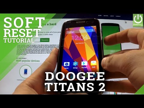 How to Remove the Battery in DOOGEE DG700 Titans2 - How to Open the Back Cover