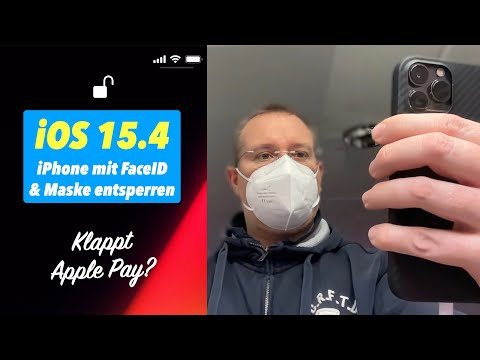 iOS 15.4 ausprobiert: iPhone mit FaceID & Maske entsperren