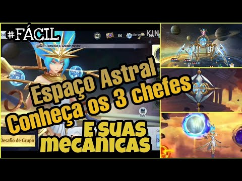 Espaços Astral: Conheça os 03 Chefes - Saint Seiya Awakening
