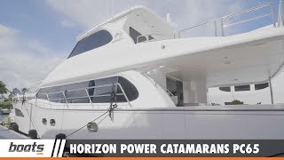 Horizon Power Catamarans PC65: First Look Video