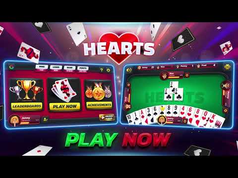 Hearts: Card Game video