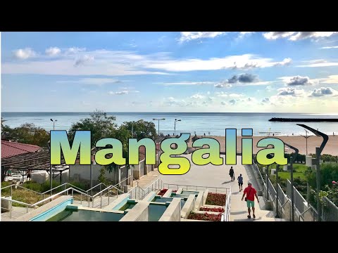 [4K] Mangalia, Seaside Resort in Romania | Black Sea  | Walking Tour with Captions