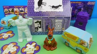 2014 SCOOBY DOO SET OF 5 WENDYS  MEAL TOYS VIDEO C