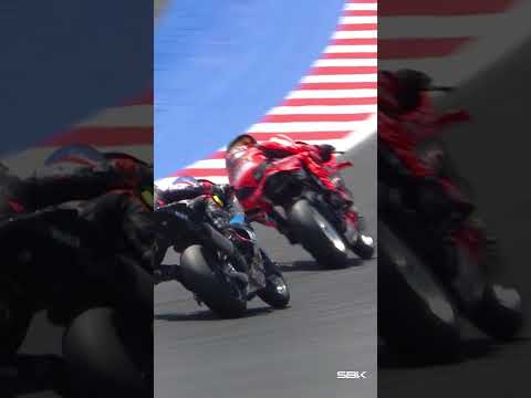 Toprak's winning overtake in Race 1 🏅 | 2025 #EmiliaRomagnaWorldSBK 🇮🇹