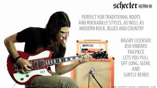 Video thumbnail for Schecter Ultra III Electric Guitar (Vintage Red) by grapevineguitarworks