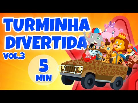 Turminha Divertida Vol. 3 - Giramille 5 min | Desenho Animado Musical