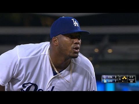 COL@LAD: Hernandez allows three runs over 5 2/3