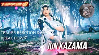 Tekken 8 - Jun Kazama game play trailer reaction and breakdown