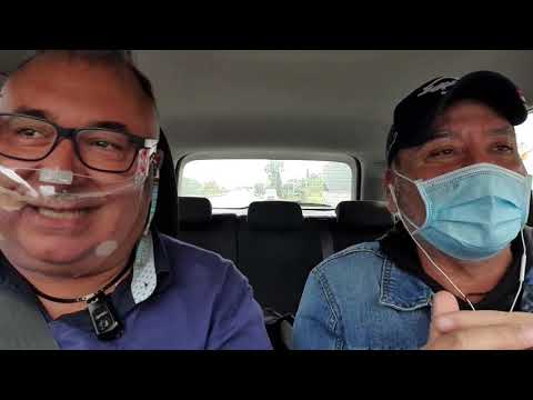 Di ritorno da Melito Porto Salvo insieme a Graziano Tomarchio 18 novembre 2020