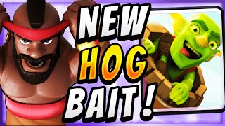 DOMINATE EVERY BRIDGE BATTLE! NEW HOG LOG BAIT — Clash Royale