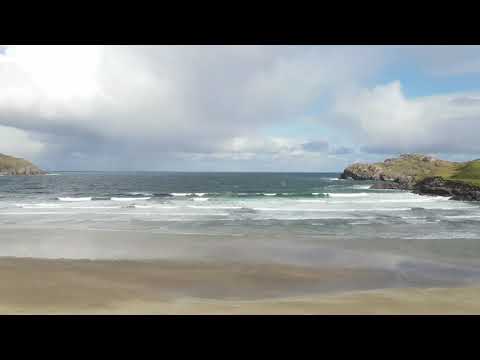 Drone footage of Cliff Beach