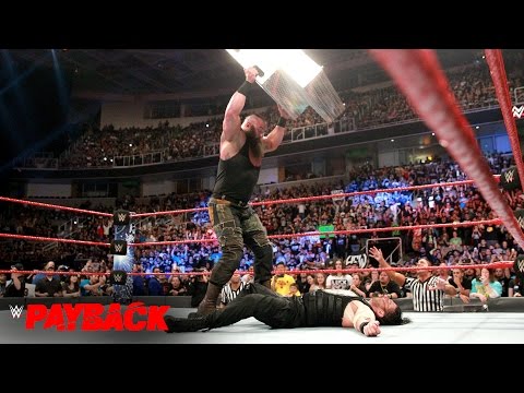 WWE Payback Video: Braun Strowman vs. Roman Reigns