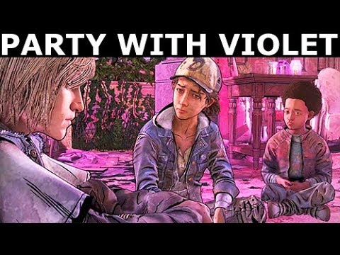 The One Last Party... - Violet Path - The Walking Dead Final Season 4 Episode 3: Broken Toys