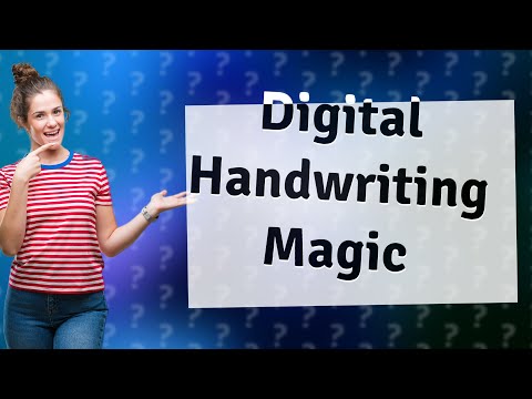 How to make digital handwritten notes on your laptop using a pen tablet with OneNote?