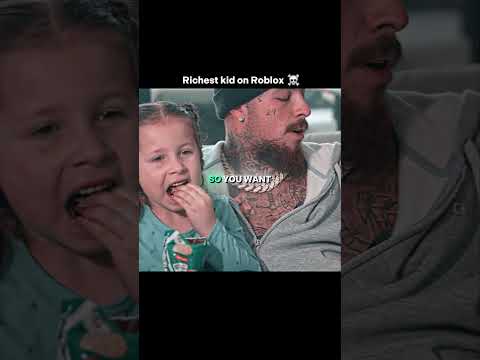 richest kid on Roblox #success #millionairemindset #dad #family y