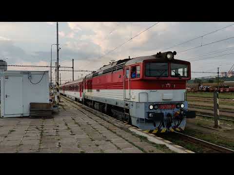 ZSSK 757 004 to Humenné departing from Košice station, SK 17/08/2022 [4K60]