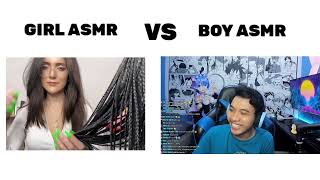 Girl ASMR VS Boy ASMR | ASMR @WielinoINO