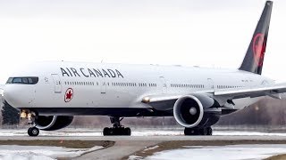 Air Canada "2017 livery" CaptainSim 777-300ER video