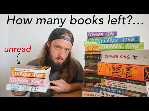 I Read Every UNREAD Stephen King Book I Own...In One Week