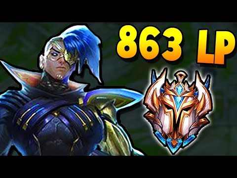 I TOOK MY KAYN INTO 863 LP CHALLENGER FOR THE FIRST TIME! RANK 1 KAYN VS ELO HEAVEN - LoL