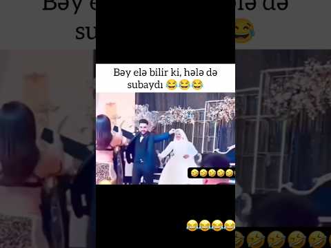 Bəy uça uça gəlir lap 😂😂😂 #shorts #gülməli