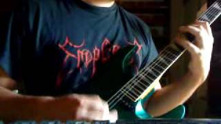 Sacramentum-when night surrounds me-cover of guitar parts