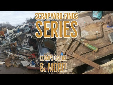 Scrapyard Finds - Wood clamps by Bessey and Elzett