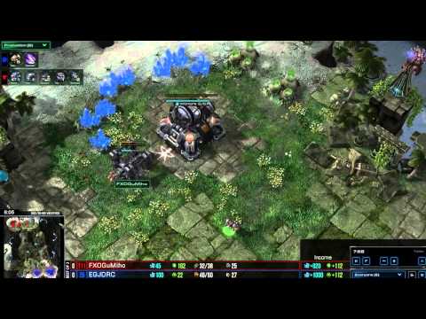 HD Starcraft 2 EG Jaedong v FXO Gumiho ZvT Heart of the Swarm g1