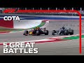 Five Unbelievable Battles at the United States Grand Prix