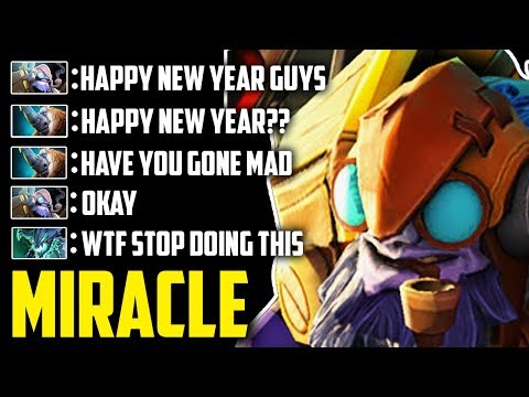 Miracle Tinker - Sapmming Rocket Like Celebrating on New Year Pro Gameplay Dota 2