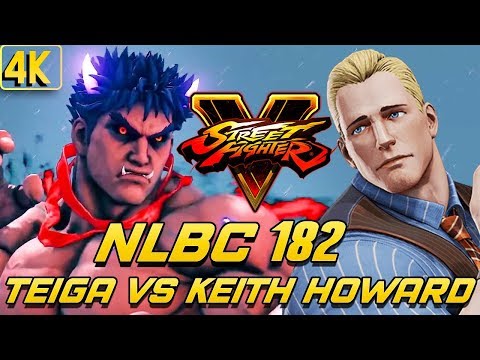 SFV NLBC 182 - Teiga (Kage) vs. Keith Howard (Cody) [4k/60fps]