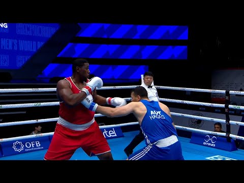 R16 (92+KG) PAUL NIGEL (TTO) vs HAGAG AHMED (AUT) | IBA Men's World Boxing Championships 2023