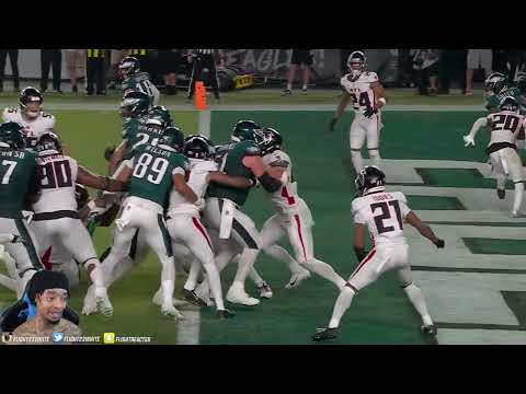 FlightReacts To Atlanta Falcons vs. Philadelphia Eagles Game Highlights | NFL 2024 Season Week 2!